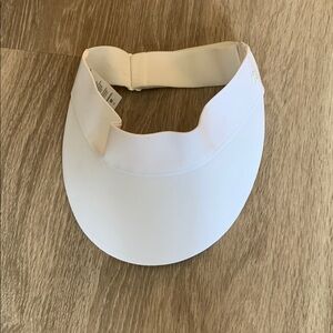 Lululemon White Visor Cap